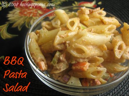 BBQ Pasta (or Macaroni) Salad