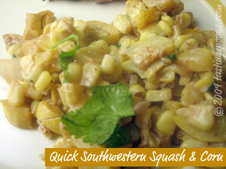 Microwave crookneck squash recipe