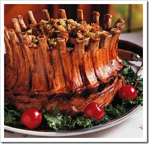 crown roast pork baked