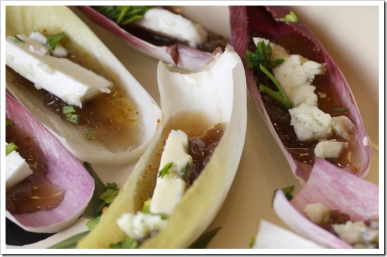 Stuffed Endive Appetizer with Blue Cheese and Apple - It's a Veg World  After All®