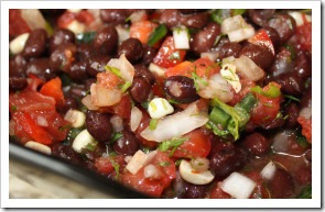 black bean salsa