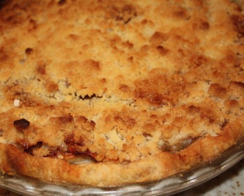 apple pie baked