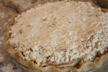 apple pie crumb topping