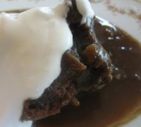 gingerbread pudding cake 200