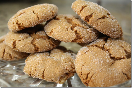 triple ginger cookies