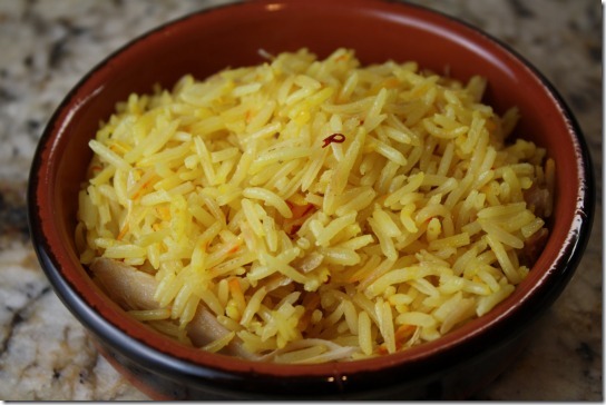 saffron basmati rice