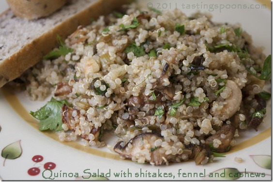 quinoa_salad_shiitakes_fennel_cashews