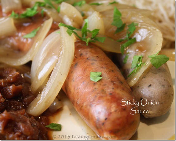 sticky_onion_sauce_sausages