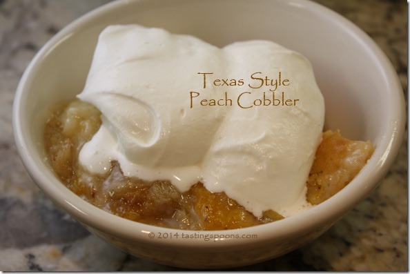 Texas Style Peach (or Stone Fruit) Cobbler | TastingSpoons