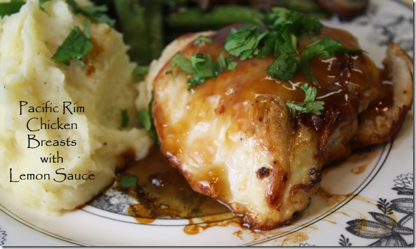 chicken breasts with an asian lemon sauce