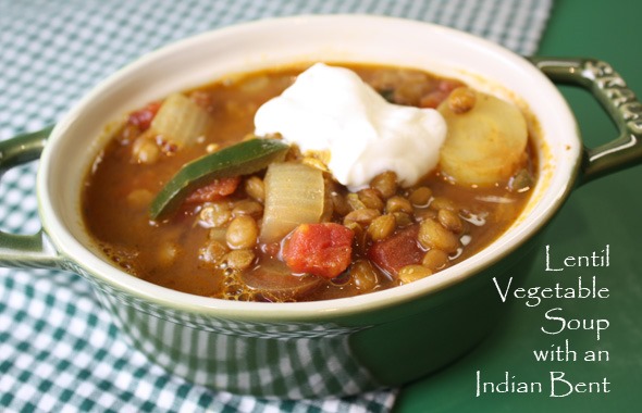 Lentil and Vegetable Soup with Indian Spices | TastingSpoons