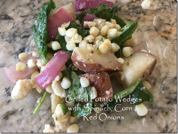grilled_potato_spinach_corn_onion_salad