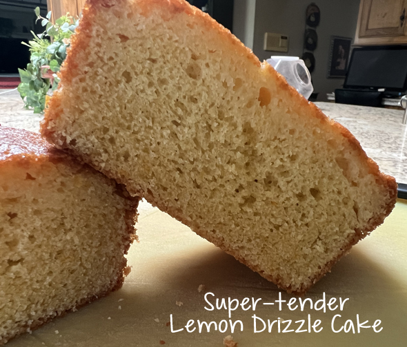 Lemon Cake with Lemon Glaze - Barefeet in the Kitchen